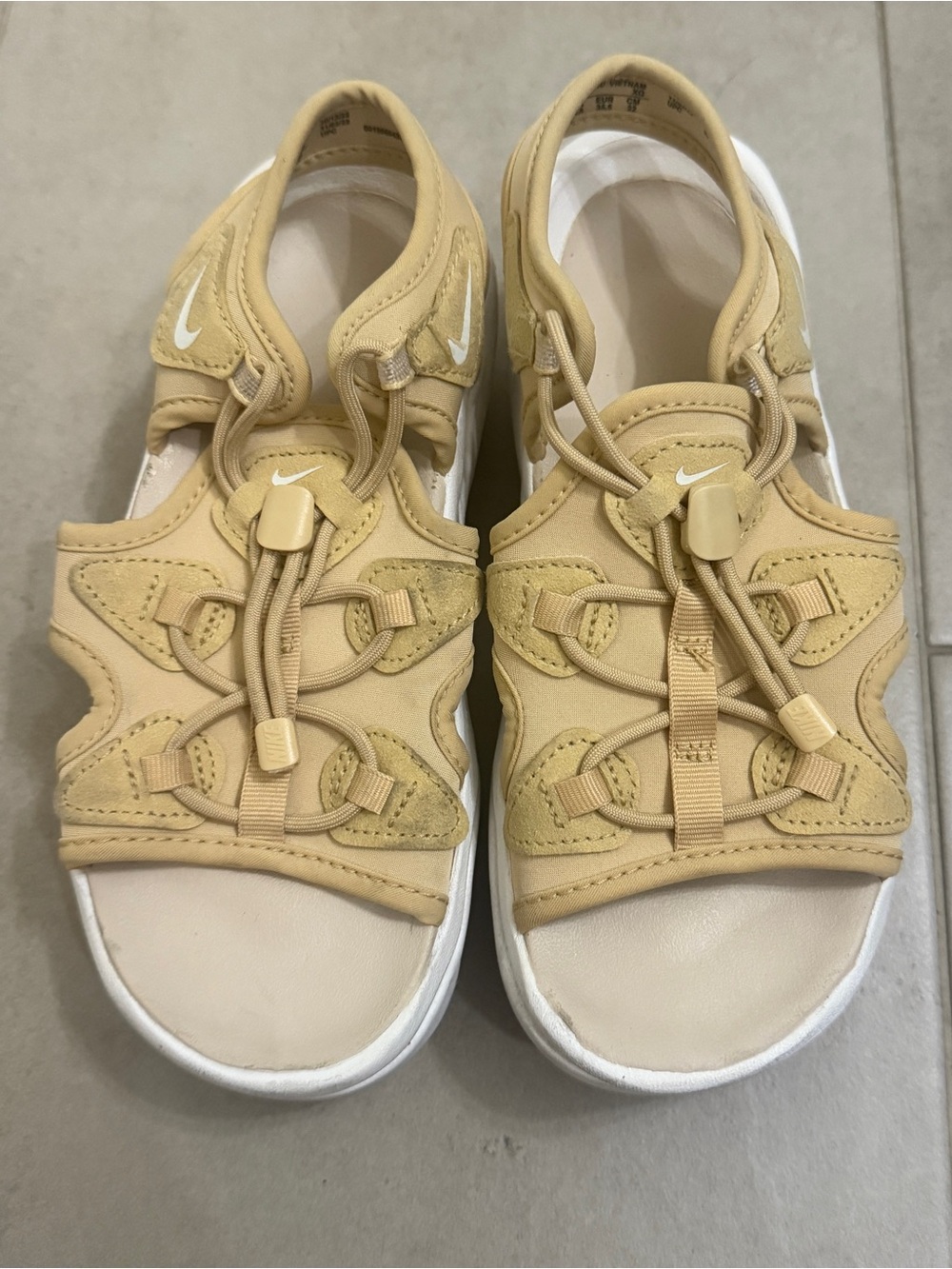 Nike platform sandals